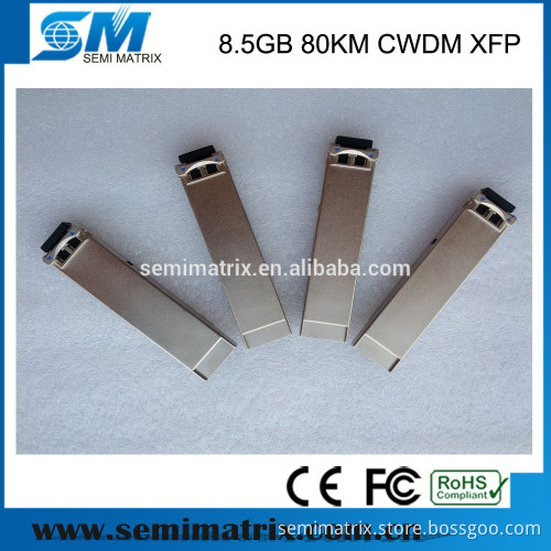 8.5G 80km CWDM XFP Optical Transceiver module